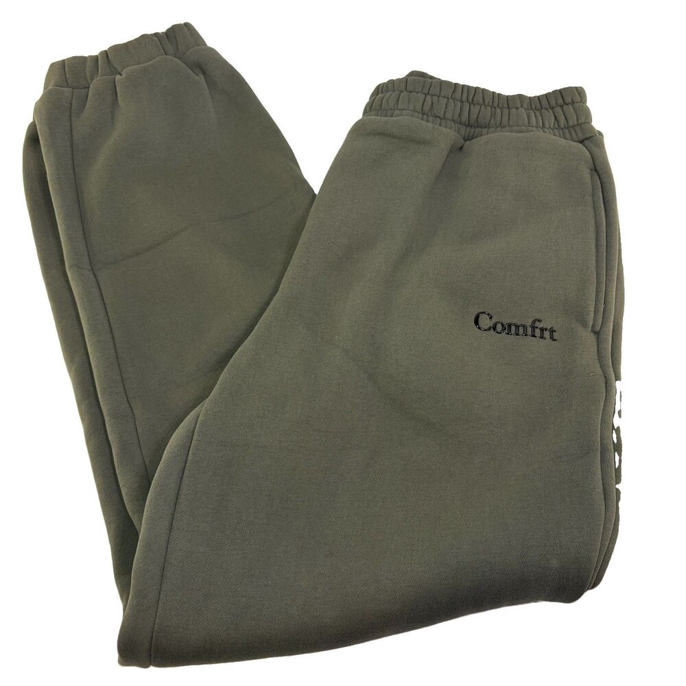 Comfrt Cloud Sweat Pants Millstone Green New Unisex Medium